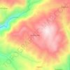 Mappa topografica Sogoron Alto, altitudine, rilievo