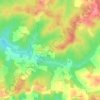 Mappa topografica Maujus, altitudine, rilievo