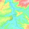 Mappa topografica Ituporanga, altitudine, rilievo
