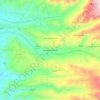 Mappa topografica Contrada Mulinello, altitudine, rilievo