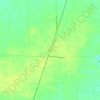 Mappa topografica Bryce, altitudine, rilievo