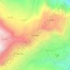 Mappa topografica Marcopata, altitudine, rilievo