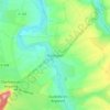 Mappa topografica Vraincourt, altitudine, rilievo