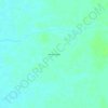 Mappa topografica Melon Ridge, altitudine, rilievo