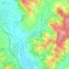 Mappa topografica Rohrbach, altitudine, rilievo