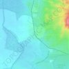 Mappa topografica Vargas, altitudine, rilievo