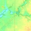 Mappa topografica Sandusky, altitudine, rilievo