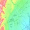 Mappa topografica Saquisilí, altitudine, rilievo