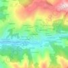 Mappa topografica La Roza (Turón), altitudine, rilievo