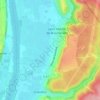 Mappa topografica Le Brécy, altitudine, rilievo