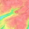 Mappa topografica Bois Giffard, altitudine, rilievo