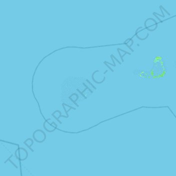 Mappa topografica Simanayo Island, altitudine, rilievo