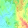 Mappa topografica Kleintissen, altitudine, rilievo