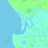 Mappa topografica Arolik, altitudine, rilievo