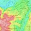 Mappa topografica Châtillon, altitudine, rilievo