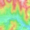 Mappa topografica Gerersdorf, altitudine, rilievo
