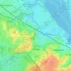 Mappa topografica Old Dibden, altitudine, rilievo
