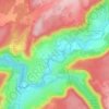 Mappa topografica Scey-en-Varais, altitudine, rilievo
