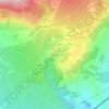 Mappa topografica Serradarce, altitudine, rilievo