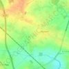 Mappa topografica Le Roupion, altitudine, rilievo