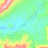 Mappa topografica Limestone Cove, altitudine, rilievo