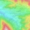 Mappa topografica Rucca, altitudine, rilievo