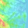 Mappa topografica Casamozza, altitudine, rilievo