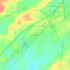 Mappa topografica Sherril Heights, altitudine, rilievo