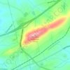 Mappa topografica Whitaker Mountain, altitudine, rilievo