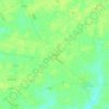 Mappa topografica Gaubert, altitudine, rilievo