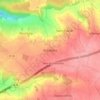 Mappa topografica Prévilliers, altitudine, rilievo