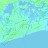 Mappa topografica West Harwich, altitudine, rilievo