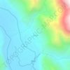 Mappa topografica Zangla, altitudine, rilievo