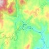 Mappa topografica 鳌阳镇, altitudine, rilievo
