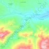 Mappa topografica Los Vegas, altitudine, rilievo