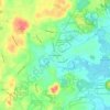 Mappa topografica North Sudbury, altitudine, rilievo
