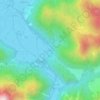 Mappa topografica Strohwolln, altitudine, rilievo