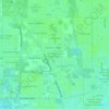 Mappa topografica Swan Lake Travel Trailer Park, altitudine, rilievo