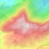 Mappa topografica Cim de la Safor, altitudine, rilievo