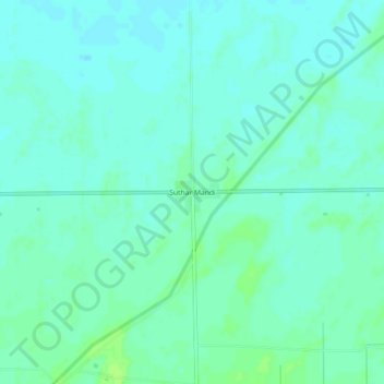 Mappa topografica Suthar Mandi, altitudine, rilievo