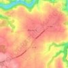 Mappa topografica Convenant Ganifet, altitudine, rilievo