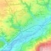 Mappa topografica Tremaria, altitudine, rilievo