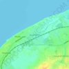 Mappa topografica Great Meols, altitudine, rilievo