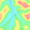 Mappa topografica Rio Preto, altitudine, rilievo