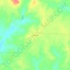 Mappa topografica Macedonia, altitudine, rilievo