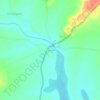 Mappa topografica Hannur, altitudine, rilievo
