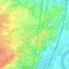 Mappa topografica Le Moulin, altitudine, rilievo