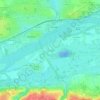 Mappa topografica Les Léards, altitudine, rilievo
