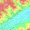 Mappa topografica Grünbach, altitudine, rilievo