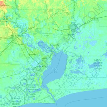 Mappa topografica Humble Island, altitudine, rilievo